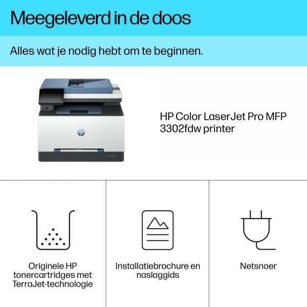 HP Color LaserJet Pro MFP 3302fdw