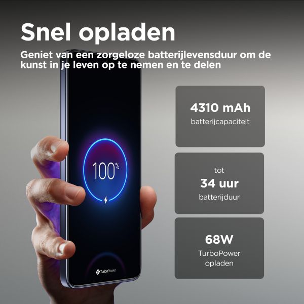 Motorola Edge 50 Neo 16,1 cm (6.36") Dual SIM Android 14 5G USB Type-C 12 GB 512 GB 4310 mAh Grijs (PB310009PL)