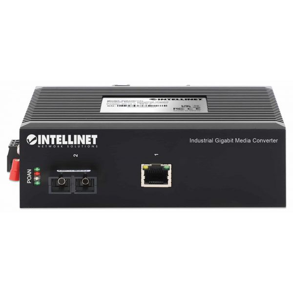 Intellinet 508346 netwerk media converter 1000 Mbit/s 1310 nm Single-mode Zwart (508346)