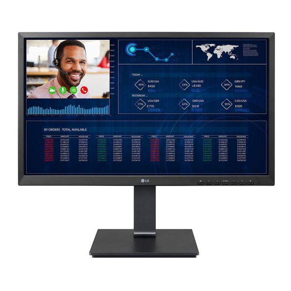 LG 24CQ650I-6N All-in-One PC/workstation Intel® Celeron® N5105 60,5 cm (23.8") 1920 x 1080 Pixels All-in-One thin client 4 GB 16 GB eMMC Wi-Fi 6 (802.11ax) Zwart