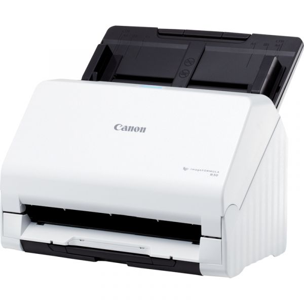 Canon imageFORMULA R30 Scanner met ADF + invoer voor losse vellen 600 x 600 DPI A4 Wit (6051C003AA)