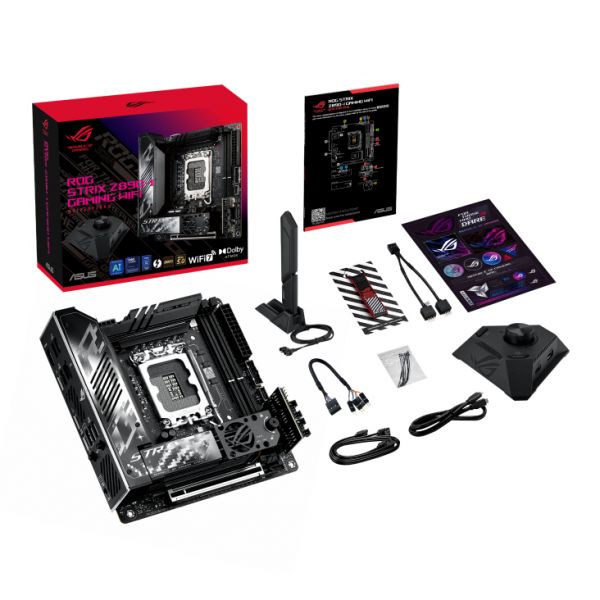 ASUS ROG STRIX Z890-I GAMING WIFI Intel Z890 LGA 1851 (Socket V1) mini ITX