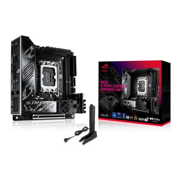 ASUS ROG STRIX Z890-I GAMING WIFI Intel Z890 LGA 1851 (Socket V1) mini ITX