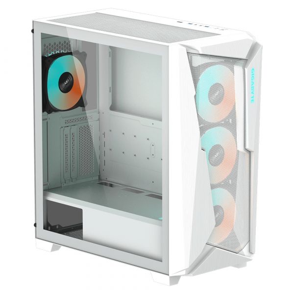 GIGABYTE C301GW computerbehuizing Midi Tower Wit