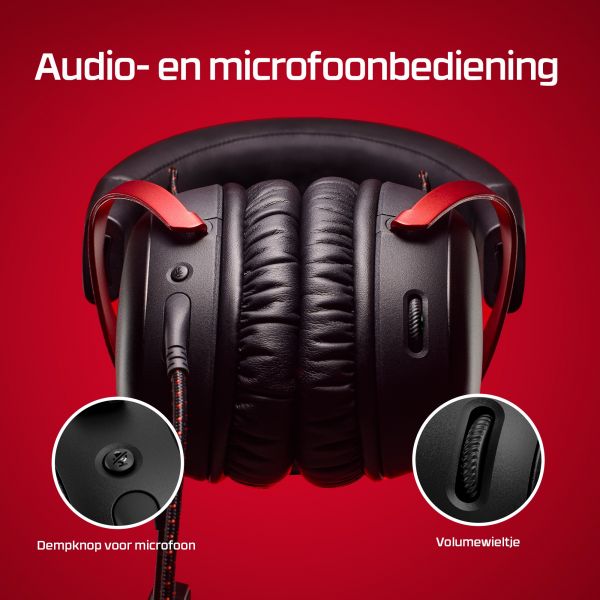 HyperX Cloud III - Gamingheadset (zwart/rood)