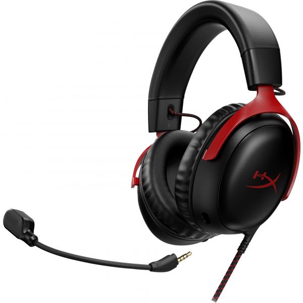 HyperX Cloud III - Gamingheadset (zwart/rood)