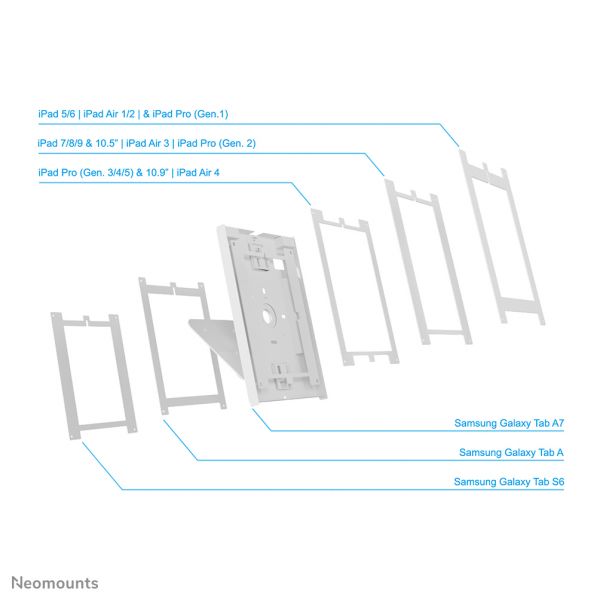 Neomounts tafelblad/wand tablethouder (DS15-630WH1)