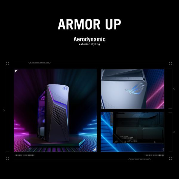 ASUS ROG Strix G13CHR G13CHR-71470F187W Intel® Core™ i7 i7-14700F 32 GB DDR5-SDRAM 1 TB SSD NVIDIA GeForce RTX 4060 Ti Windows 11 Home Midi Tower PC Grijs (90PF04S2-M00YT0)