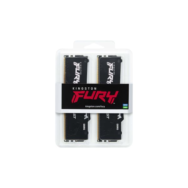 Kingston Technology FURY Beast 32GB 6000MT/s DDR5 CL40 DIMM (Kit van 2) RGB (KF560C40BBAK2-32)