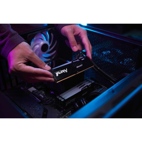 Kingston Technology FURY Beast 32GB 6000MT/s DDR5 CL40 DIMM (Kit van 2) RGB (KF560C40BBAK2-32)