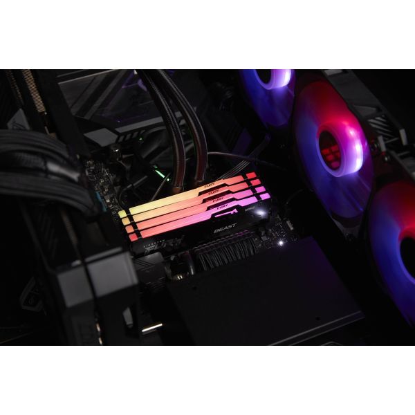 Kingston Technology FURY Beast 32GB 6000MT/s DDR5 CL40 DIMM (Kit van 2) RGB (KF560C40BBAK2-32)