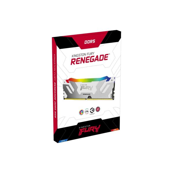 Kingston Technology FURY Renegade RGB geheugenmodule 32 GB 2 x 16 GB DDR5 6800 MHz (KF568C36RWAK2-32)