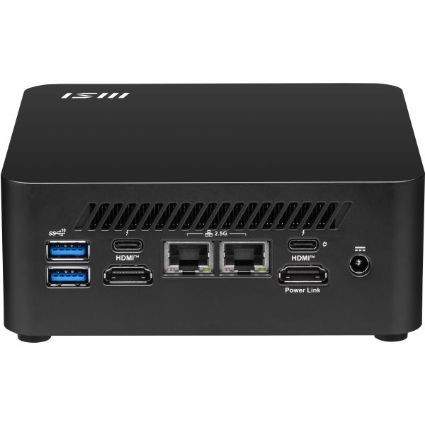 MSI Cubi NUC 13MQG-066BEU 0.84L sized PC Zwart i5-1345U Intel SoC