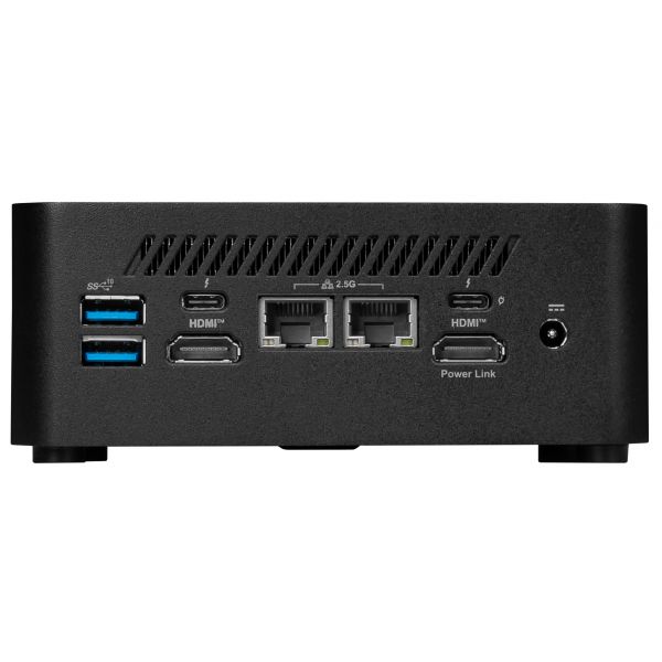 MSI Cubi NUC 13MQG-066BEU 0.84L sized PC Zwart i5-1345U Intel SoC