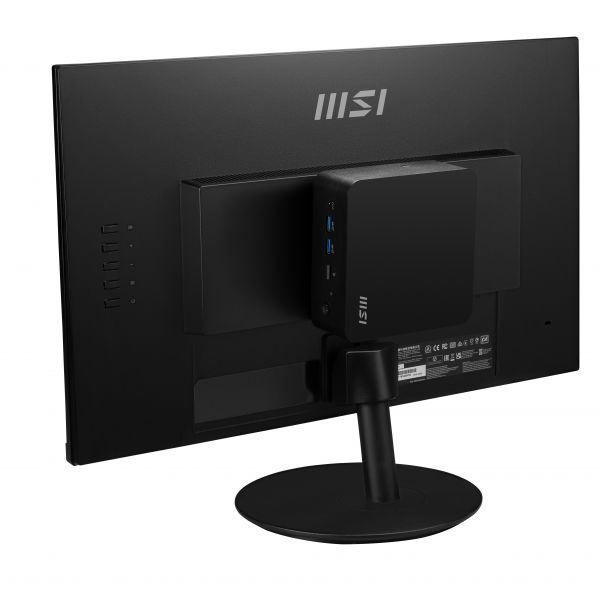 MSI Cubi NUC 13MQG-066BEU 0.84L sized PC Zwart i5-1345U Intel SoC