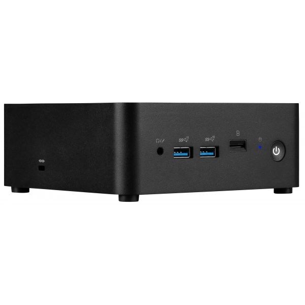 MSI Cubi NUC 13MQG-066BEU 0.84L sized PC Zwart i5-1345U Intel SoC