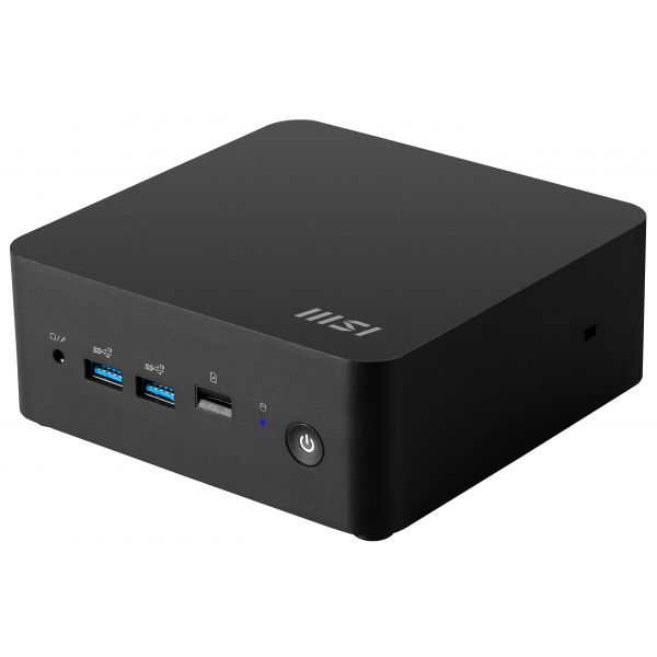 MSI Cubi NUC 13MQG-066BEU 0.84L sized PC Zwart i5-1345U Intel SoC