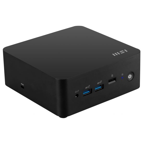 MSI Cubi NUC 13MQG-066BEU 0.84L sized PC Zwart i5-1345U Intel SoC