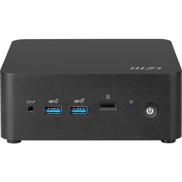 MSI Cubi NUC 13MQG-066BEU 0.84L sized PC Zwart i5-1345U Intel SoC