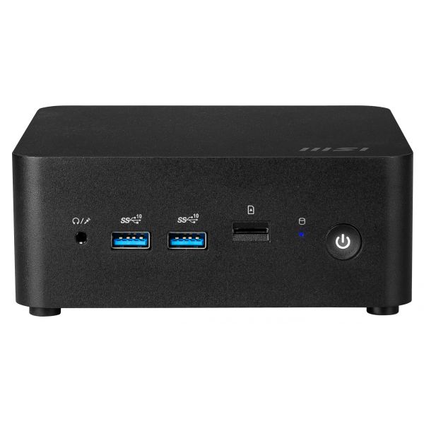 MSI Cubi NUC 13MQG-066BEU 0.84L sized PC Zwart i5-1345U Intel SoC