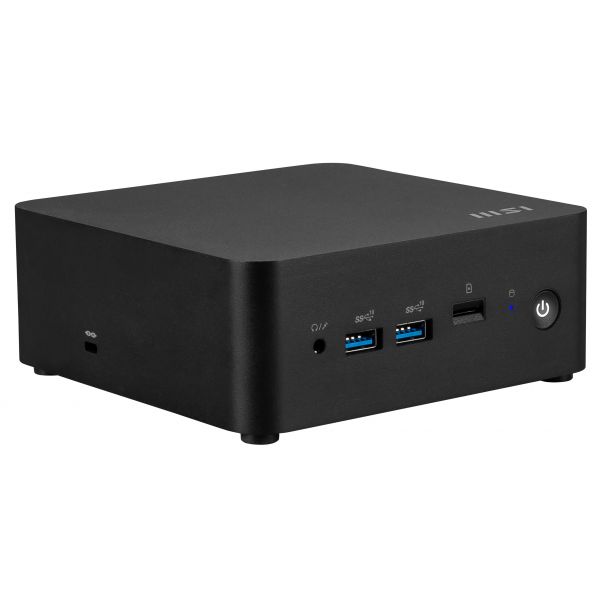 MSI Cubi NUC 13MQG-066BEU 0.84L sized PC Zwart i5-1345U Intel SoC