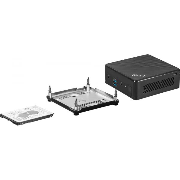 MSI Cubi NUC 1M-012BEU 0.84L sized PC Zwart 150U Intel SoC