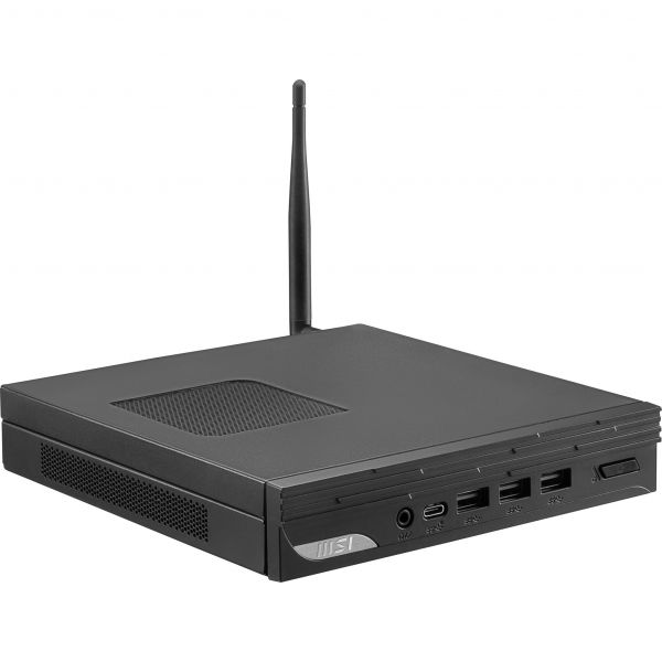 MSI PRO DP10 13M-011BE PC/workstation barebone Zwart i5-1340P Intel SoC