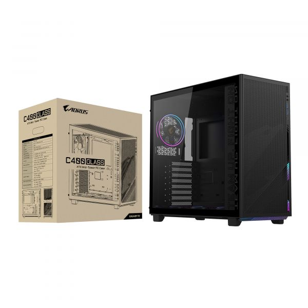 GIGABYTE C400 Midi Tower Zwart (GB-AC400G)