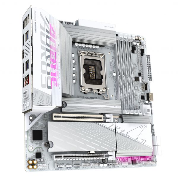 GIGABYTE B860M AORUS ELITE WF6E ICE Intel B860 LGA 1851 (Socket V1) micro ATX (B860M A ELT WF6E ICE)