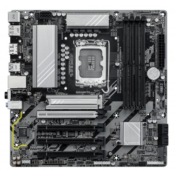 GIGABYTE B860M DS3H WIFI6E moederbord Intel B860 LGA 1851 (Socket V1) micro ATX (B860M DS3H WIFI6E)