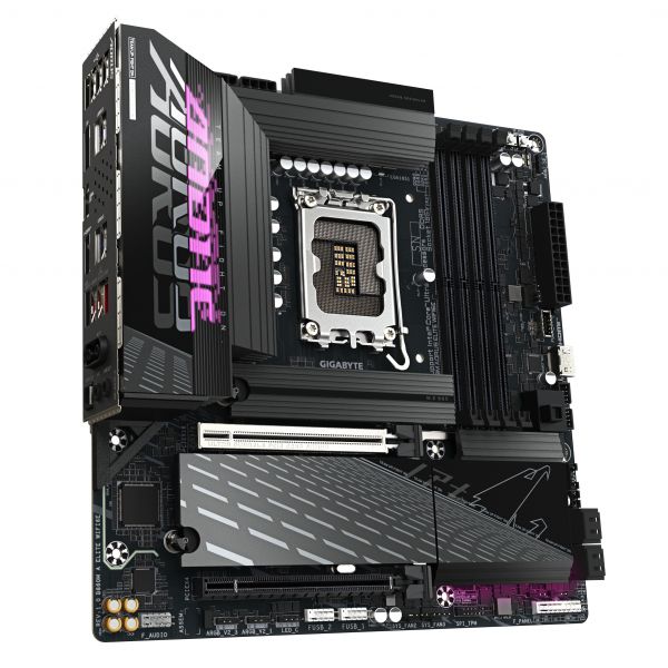 GIGABYTE B860M AORUS ELITE WIFI6E Intel B860 LGA 1851 (Socket V1) micro ATX (B860M A ELITE WIFI6E 1.0)