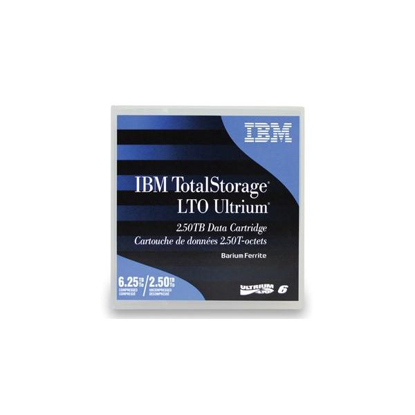 IBM LTO Ultrium 6 Lege gegevenscartridge 2500 GB (00V7590)