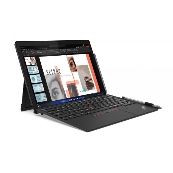 Lenovo ThinkPad X12 Detachable Gen 2 Intel Core Ultra 7 164U Hybride (2-in-1) 31,2 cm (12.3") Touchscreen Full HD+ 32 GB LPDDR5x-SDRAM 1 TB SSD Wi-Fi 6E (802.11ax) Windows 11 Pro Zwart (21LK0021GE)