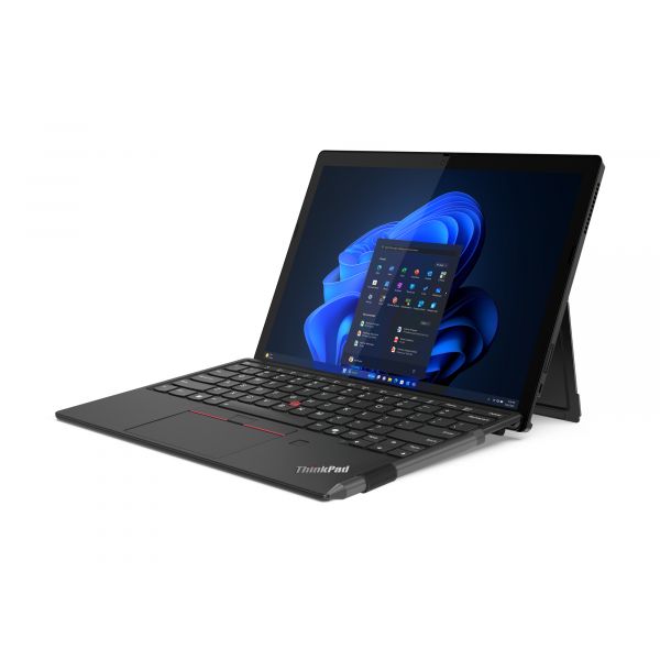 Lenovo ThinkPad X12 Detachable Gen 2 Intel Core Ultra 7 164U Hybride (2-in-1) 31,2 cm (12.3") Touchscreen Full HD+ 32 GB LPDDR5x-SDRAM 1 TB SSD Wi-Fi 6E (802.11ax) Windows 11 Pro Zwart (21LK0021GE)