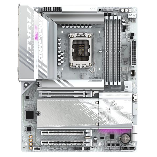 GIGABYTE B860 AORUS ELITE WIFI7 ICE Intel B860 LGA 1851 (Socket V1) ATX (B860 AORUS ELITE WF7 ICE)