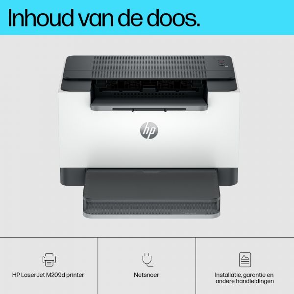 HP LaserJet M209d printer (8J9L0F)