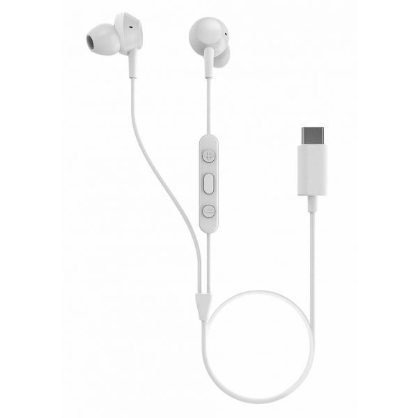 Philips TAE5008WT/00 hoofdtelefoon/headset Bedraad In-ear Oproepen/muziek USB Type-C Wit (TAE5008WT/00)