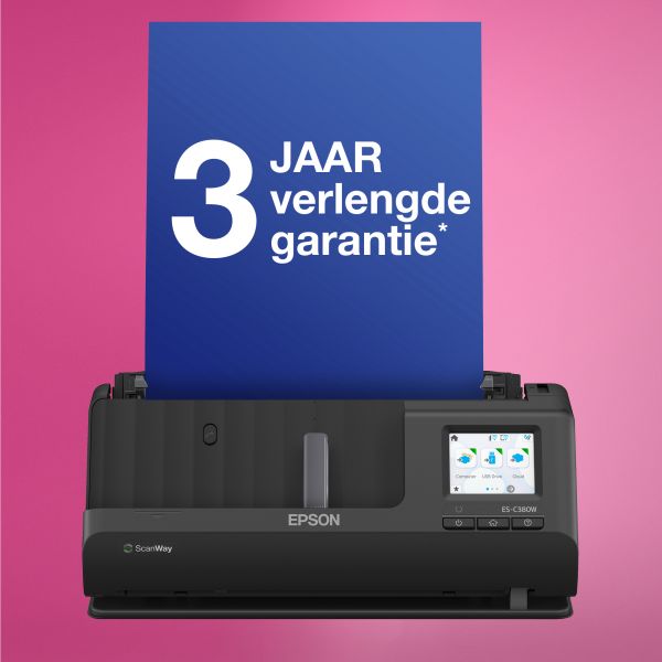 Epson ES-C320W compacte A4-documentscanner met Wi-Fi-connectiviteit en U-traject