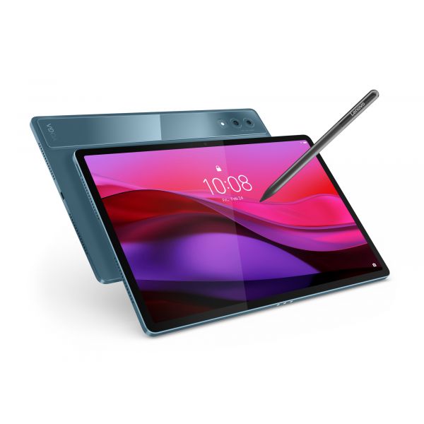 Lenovo Yoga Tab ZAEG0031DE tablet Qualcomm Snapdragon 256 GB 32,3 cm (12.7") 16 GB Wi-Fi 7 (802.11be) Android 14 Blauwgroen (ZAWG0031DE)