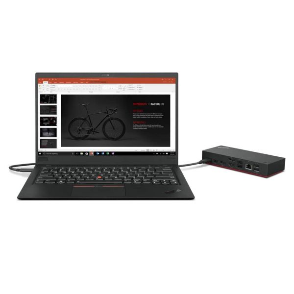 Lenovo ThinkPad Universal USB-C Dock Bedraad USB 3.2 Gen 1 (3.1 Gen 1) Type-C Zwart