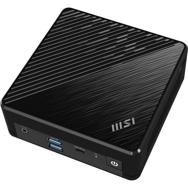 MSI Cubi N ADL-007DE Intel® N N100 4 GB DDR4-SDRAM 128 GB SSD Windows 11 Pro Mini PC Zwart