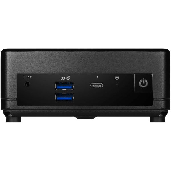 MSI Cubi 5 12M-020BDE 0.66L sized PC Zwart i7-1255U