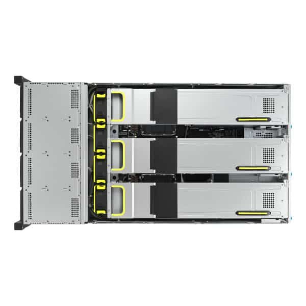 ASUS RS720-E11-RS12U Intel C741 Rack (2U) Zwart, Zilver (90SF01Z1-M00260)