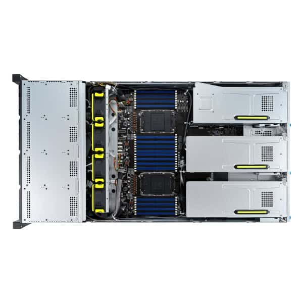 ASUS RS720-E11-RS12U Intel C741 Rack (2U) Zwart, Zilver (90SF01Z1-M00260)