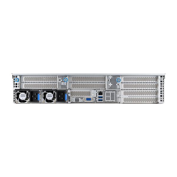 ASUS RS720-E11-RS12U Intel C741 Rack (2U) Zwart, Zilver (90SF01Z1-M00260)