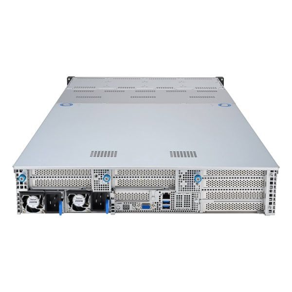 ASUS RS720-E11-RS12U Intel C741 Rack (2U) Zwart, Zilver (90SF01Z1-M00260)