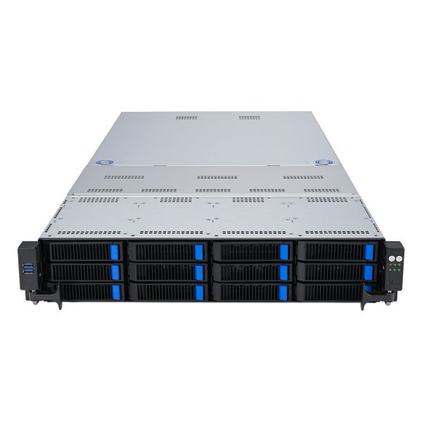 ASUS RS720-E11-RS12U Intel C741 Rack (2U) Zwart, Zilver (90SF01Z1-M00260)