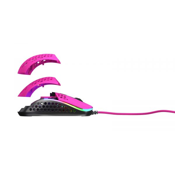 Xtrfy M42 RGB muis Ambidextrous USB Type-A Optisch 16000 DPI