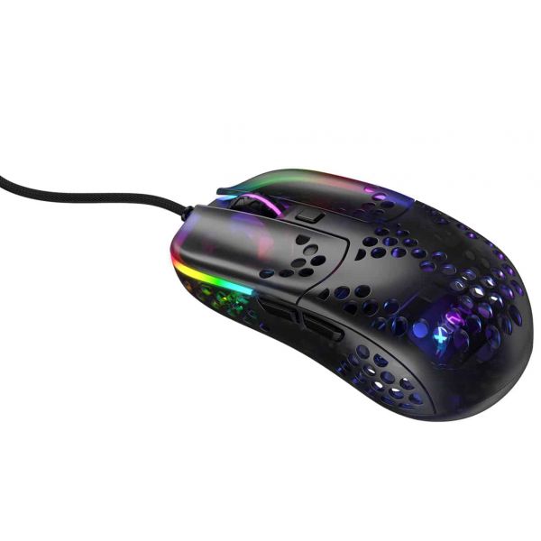 Xtrfy MZ1 Gaming Maus - schwarz - Maus - Optisc muis Ambidextrous USB Type-A Optisch 16000 DPI