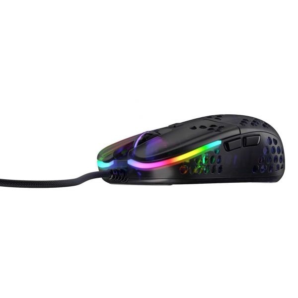 Xtrfy MZ1 Gaming Maus - schwarz - Maus - Optisc muis Ambidextrous USB Type-A Optisch 16000 DPI